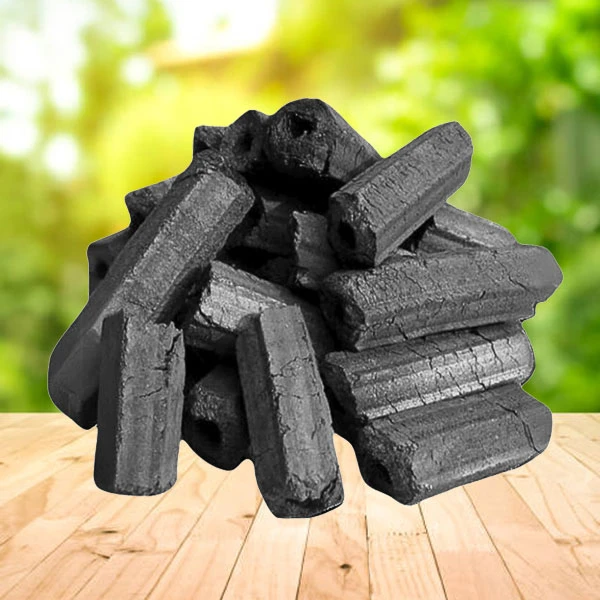 Hexagonal BBQ charcoal type B