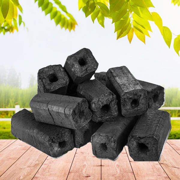 Square BBQ charcoal type B
