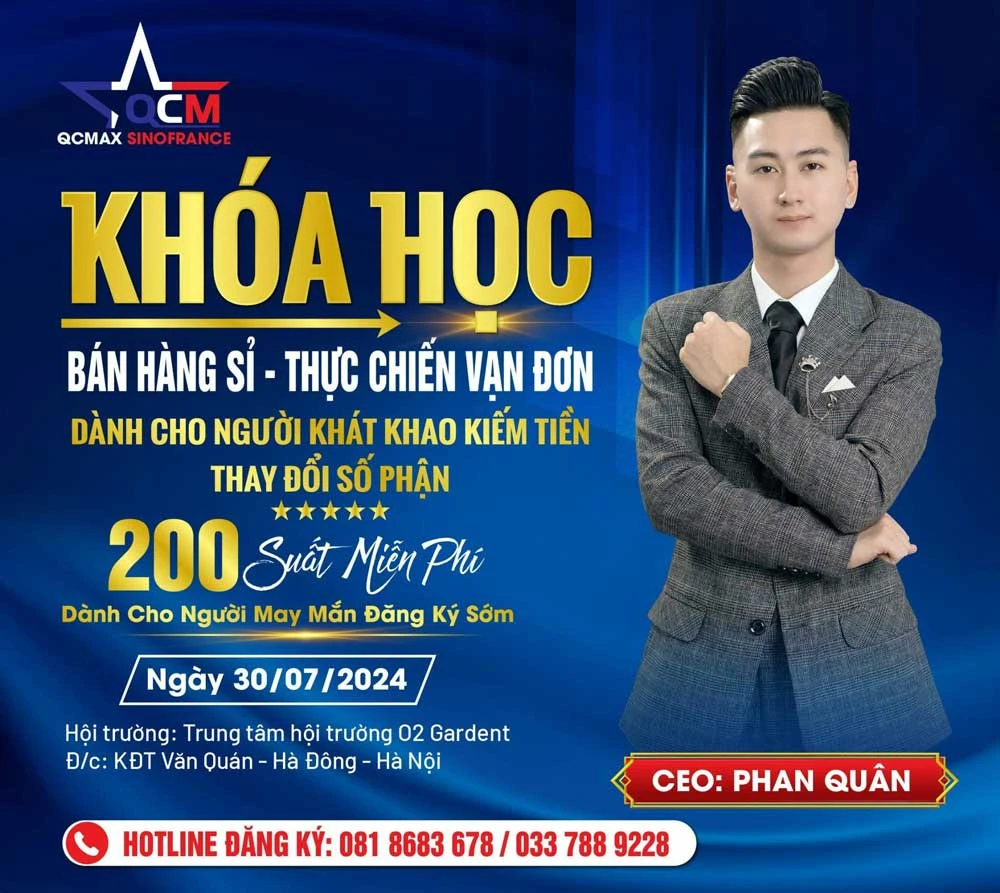 Khóa học bán hàng - Thực chiến vạn đơn